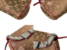 Load image into Gallery viewer, LOUIS VUITTON ルイ ヴィトン × 村上隆 ショルダーバッグ チェリーブロッサム グリオット M92589 ブラウン レッド 美品 中古 64502