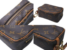 Load image into Gallery viewer, LOUIS VUITTON ルイ ヴィトン トゥルースワピティ ポーチ M58030 モノグラムキャンバス ブラウン ゴールド金具 美品 中古 64504