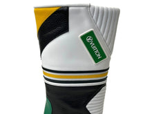 画像をギャラリービューアに読み込む, 未使用 LOUIS VUITTON ルイヴィトン フラッグスライン レザー ロングブーツ 2022年 クルーズコレクション マルチカラー サイズ39 中古 64505