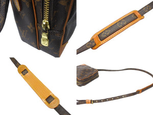 LOUIS VUITTON ルイ ヴィトン アマゾン ショルダーバッグ モノグラム M45236 PVC ブラウン 良品 中古 64508