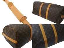 Load image into Gallery viewer, LOUIS VUITTON ルイヴィトン ボストンバッグ キーポルバンドリエール45 モノグラム M41418 ブラウン ゴールド金具 美品 中古 64512