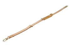 画像をギャラリービューアに読み込む, 新品同様 LOUIS VUITTON ルイヴィトン ショルダーストラップ ナチュラル ベージュ ヌメ革 ゴールド金具 中古 64513