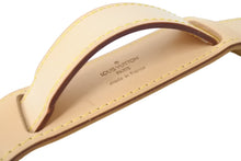 画像をギャラリービューアに読み込む, 新品同様 LOUIS VUITTON ルイヴィトン ショルダーストラップ ナチュラル ベージュ ヌメ革 ゴールド金具 中古 64513