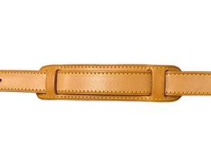 極美品 LOUIS VUITTON ルイヴィトン ショルダーストラップ ヌメ革 ゴールド金具 ベージュ 中古 64514