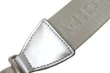 Load image into Gallery viewer, CHANEL シャネル ショルダーストラップ ココマーク グレー シルバー レザー 美品 中古 64515
