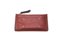 Load image into Gallery viewer, MAISON MARGIELA メゾン マルジェラ コインケース カードケース キーポーチ フラグメントケース エンボスレザー ブラウン 美品 中古 64526