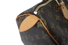 Load image into Gallery viewer, 極美品 LOUIS VUITTON ルイヴィトン ハンドバッグ スピーディー30 モノグラム M41526 PVC レザー ゴールド金具 中古 64530