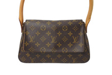 Load image into Gallery viewer, LOUIS VUITTON ルイヴィトン ハンドバッグ ミニルーピング モノグラムキャンバス ブラウン M51147 美品 中古 64532