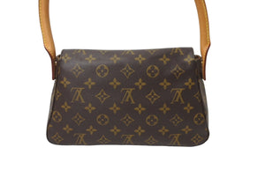 LOUIS VUITTON ルイヴィトン ハンドバッグ ミニルーピング モノグラムキャンバス ブラウン M51147 美品 中古 64532