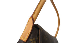 Load image into Gallery viewer, LOUIS VUITTON ルイヴィトン ハンドバッグ ミニルーピング モノグラムキャンバス ブラウン M51147 美品 中古 64532