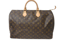 Load image into Gallery viewer, 極美品 LOUIS VUITTON ルイヴィトン ハンドバッグ スピーディ40 M41522 モノグラム ブラウン 中古 64533