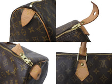 Load image into Gallery viewer, 極美品 LOUIS VUITTON ルイヴィトン ハンドバッグ スピーディ40 M41522 モノグラム ブラウン 中古 64533