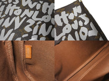 Load image into Gallery viewer, LOUIS VUITTON ルイヴィトン モノグラムグラフィティ ポシェット アクセソワール アクセサーポーチ アクセポ M92192 ブラウン ホワイト 美品 中古 64534