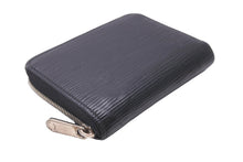 Load image into Gallery viewer, LOUIS VUITTON ルイヴィトン ジッピー コインパース M60152 エピレザー コインケース ブラック シルバー金具 美品 中古 64538