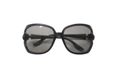 GUCCI グッチ サングラス メガネ GG2986/S イタリア製 プラスチック グレー シルバー金具 サイズ59□16 美品 中古 64539