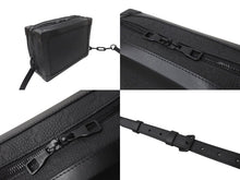 Load image into Gallery viewer, 極美品 LOUIS VUITTON ルイヴィトン ショルダーバッグ ソフトトランク M55700 モノグラム トリヨンレザー ブラック 中古 64546