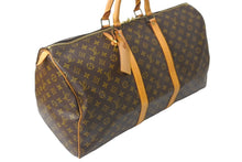 Load image into Gallery viewer, LOUIS VUITTON ルイヴィトン キーポル50 ボストンバッグ M41426 PVCコーティングキャンバス ブラウン 美品 中古 64549