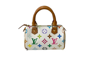 LOUISVUITTON ルイヴィトン ミニスピーディ ミニボストンバッグ ハンドバッグ M92645 モノグラムマルチカラー 美品 中古 64554