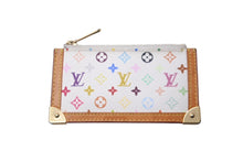 Load image into Gallery viewer, LOUIS VUITTON ルイヴィトン モノグラム マルチカラー ポシェット クレ ブロン コインケース 村上隆 キーホルダー M92665 良品 中古 64555