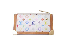 Load image into Gallery viewer, LOUIS VUITTON ルイヴィトン モノグラム マルチカラー ポシェット クレ ブロン コインケース 村上隆 キーホルダー M92665 良品 中古 64555