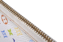 Load image into Gallery viewer, LOUIS VUITTON ルイヴィトン モノグラム マルチカラー ポシェット クレ ブロン コインケース 村上隆 キーホルダー M92665 良品 中古 64555