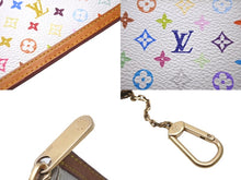 Load image into Gallery viewer, LOUIS VUITTON ルイヴィトン モノグラム マルチカラー ポシェット クレ ブロン コインケース 村上隆 キーホルダー M92665 良品 中古 64555