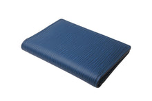 Load image into Gallery viewer, LOUIS VUITTON ルイヴィトン オーガナイザー ドゥ ポッシュ カードケース M60623 エピレザー ブルー イニシャル入り 美品 中古 64560
