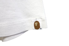 画像をギャラリービューアに読み込む, A BATHING APE アベイシングエイプ KAWS カウズ半袖Ｔシャツ サイズM コットン ホワイト プリント 美品 中古 64566 