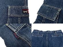 Load image into Gallery viewer, PHAT FARM ファットファーム ショートパンツ カーゴパンツ サイズ36 DP391300 デニム コットン ブルー 美品 中古 64568