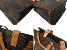 Load image into Gallery viewer, 極美品 LOUIS VUITTON ルイヴィトン × NIGO ニゴ― ダミエ ジャイアント モノグラム 2WAY トートバッグ N40355 中古 64575