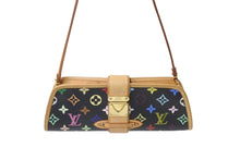 Load image into Gallery viewer, LOUIS VUITTON ルイヴィトン 村上隆 シャーリー M40050 モノグラムマルチ ブラック ゴールド金具 美品 中古 64578