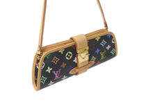 Load image into Gallery viewer, LOUIS VUITTON ルイヴィトン 村上隆 シャーリー M40050 モノグラムマルチ ブラック ゴールド金具 美品 中古 64578