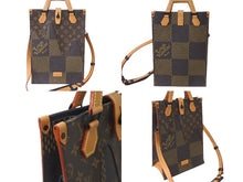 Load image into Gallery viewer, 極美品 LOUIS VUITTON ルイヴィトン × NIGO ニゴ― ダミエ ジャイアント モノグラム 2WAY トートバッグ N40355 中古 64581