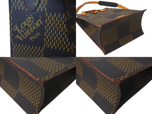 極美品 LOUIS VUITTON ルイヴィトン × NIGO ニゴ― ダミエ ジャイアント モノグラム 2WAY トートバッグ N40355 中古 64581