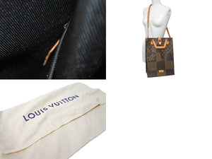 極美品 LOUIS VUITTON ルイヴィトン × NIGO ニゴ― ダミエ ジャイアント モノグラム 2WAY トートバッグ N40355 中古 64581