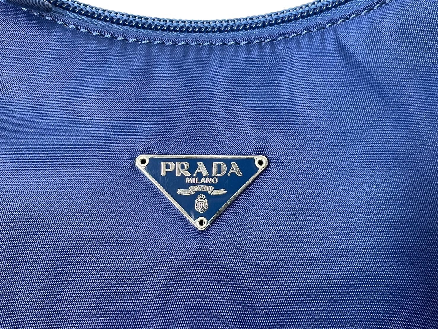 極美品 PRADA プラダ ハンドバッグ MV515 ホーボー ミニバッグ