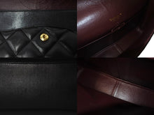 Load image into Gallery viewer, CHANEL シャネル Wフラップチェーンショルダーバッグ デカマトラッセ 33cm 14番台 ラムスキン ブラック ゴールド 美品 中古 64584