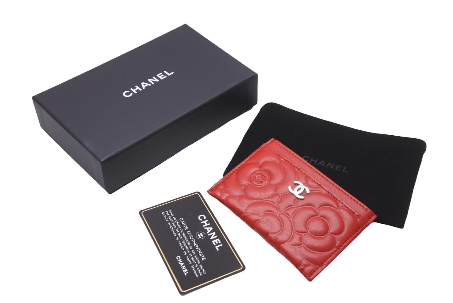 CHANEL シャネル カメリア 赤 名刺入れ 楽天市場】シャネル カメリア（名刺入れ｜財布・ケース