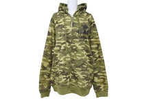 Load image into Gallery viewer, CHROME HEARTS クロムハーツ ホースシュー パーカー ダガージップ コットン ポリエステル カモフラ シルバー金具 美品 中古 64589