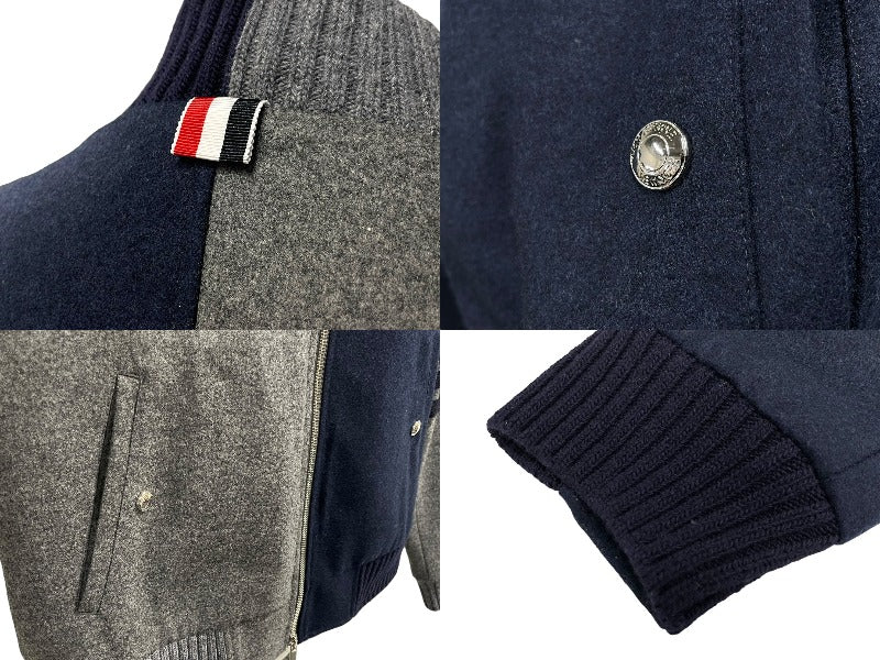 ThomBrowne トムブラウン ウールフェルトブルゾンジャケット