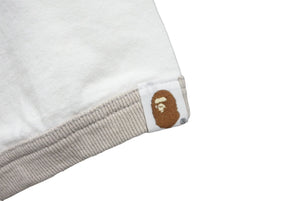 A BATHING APE BAPE KAWS ベイプ アベイシング エイプ カウズ Tシャツ サイズ S ホワイト ピンク グレー 美品 中古 64599