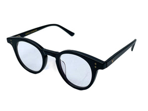 GENTLE MONSTER ジェントルモンスター Milan メガネ ブラック プラスチック ミラン オーバル アイウェア 眼鏡 美品 中古 64608