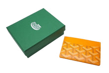 Load image into Gallery viewer, 新品未使用 GOYARD ゴヤール サンシュルピス カードケース STSULPPMLTY08CL08X イエロー 中古 64618