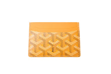 Load image into Gallery viewer, 新品未使用 GOYARD ゴヤール サンシュルピス カードケース STSULPPMLTY08CL08X イエロー 中古 64618
