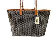 Load image into Gallery viewer, 新品未使用 GOYARD ゴヤール サンルイPM トートバッグ STLOUIPMLTY09CL09P PVCコーティングキャンバス ブラウン 中古 64621
