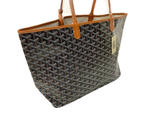 Load image into Gallery viewer, 新品未使用 GOYARD ゴヤール サンルイPM トートバッグ STLOUIPMLTY09CL09P PVCコーティングキャンバス ブラウン 中古 64621