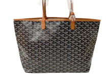 Load image into Gallery viewer, 新品未使用 GOYARD ゴヤール サンルイPM トートバッグ STLOUIPMLTY09CL09P PVCコーティングキャンバス ブラウン 中古 64621
