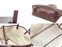 Load image into Gallery viewer, 新品未使用 GOYARD ゴヤール サンルイPM トートバッグ STLOUIPMLTY09CL09P PVCコーティングキャンバス ボルドー 中古 64622
