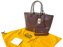 Load image into Gallery viewer, 新品未使用 GOYARD ゴヤール サンルイPM トートバッグ STLOUIPMLTY09CL09P PVCコーティングキャンバス ボルドー 中古 64622