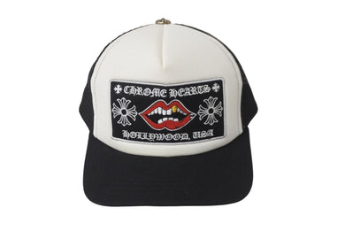 CHROMEHEARTS クロムハーツ Mattyboy マッティボーイ チャンパー トラッカー メッシュキャップ ブラック ホワイト 美品 中古 64631
